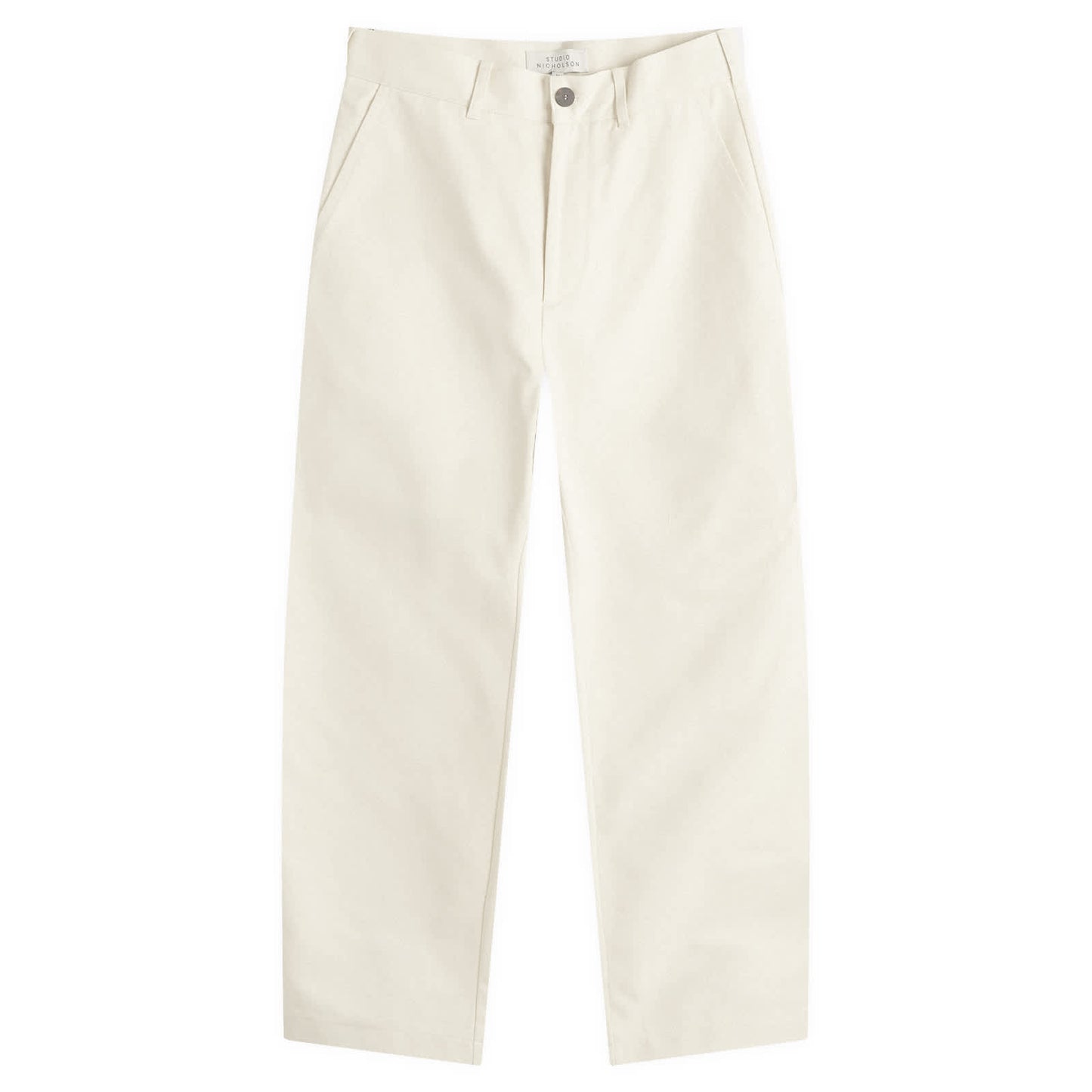 Studio Nicholson Bill Narrow Leg Twill Pants