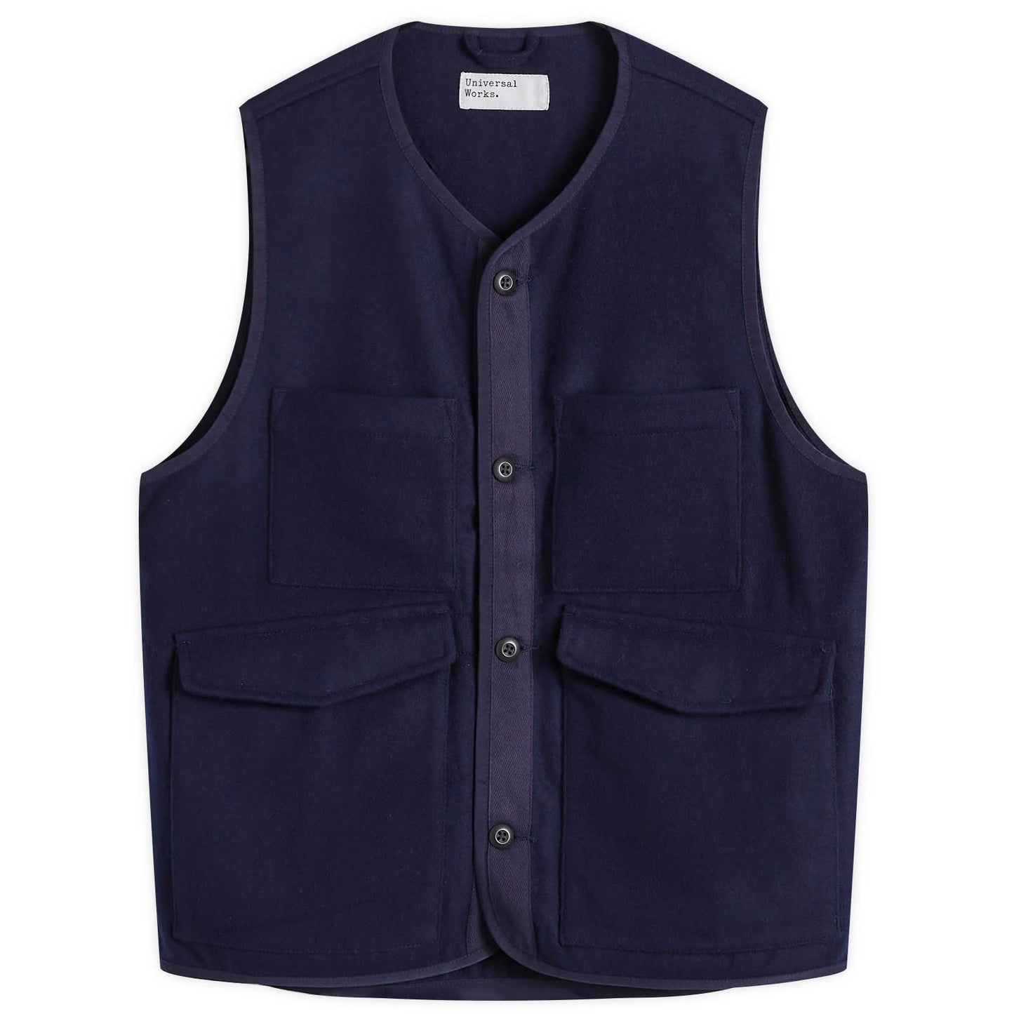 Melton Wool 4 Pocket Gilet
