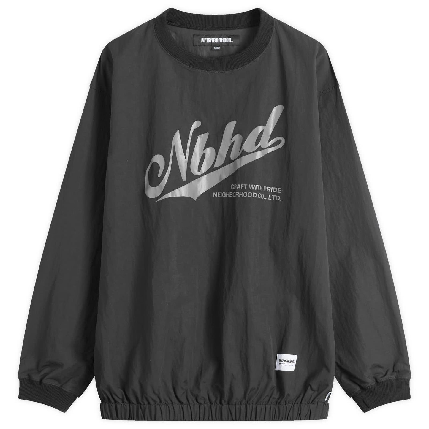 Pullover Track Nylon Sweatshirt