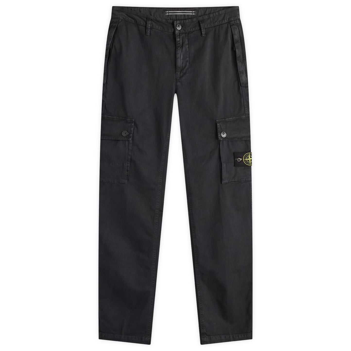 Stone Island Brushed Cotton Canvas Cargo Pants