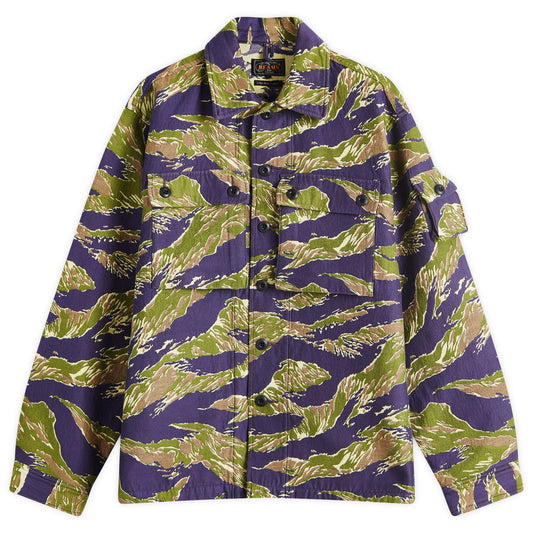 MIL Tiger Camo Shirt Jacket