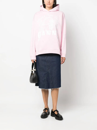 Logo-Print Organic Cotton Hoodie