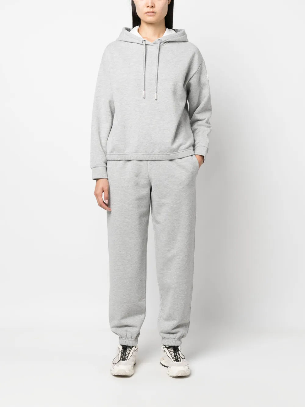Logo-Patch Cotton-Blend Track Pants