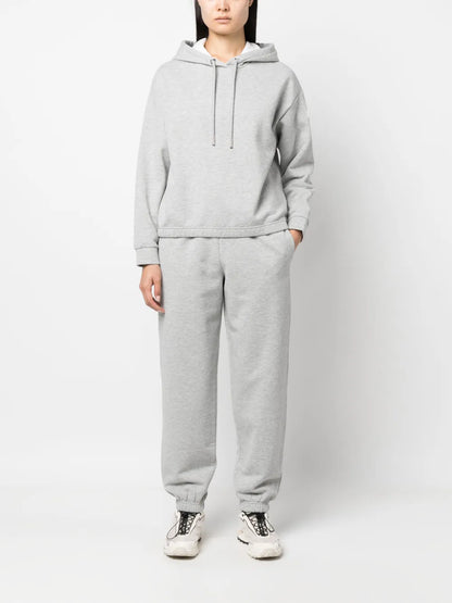Logo-Patch Cotton-Blend Track Pants