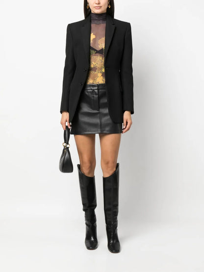Low-Rise Mini Skirt