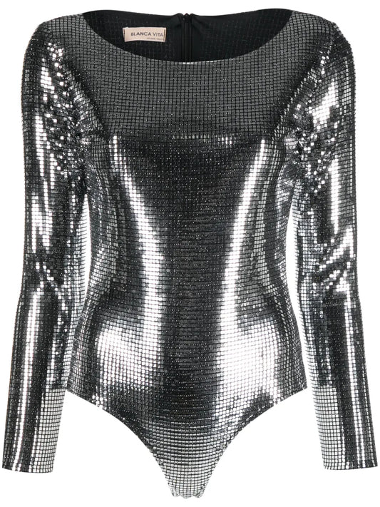 Bromelia Sequin Bodysuit