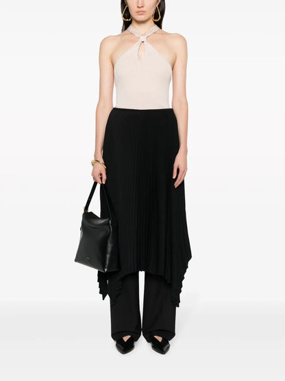 Andrea Ribbed-Knit Top