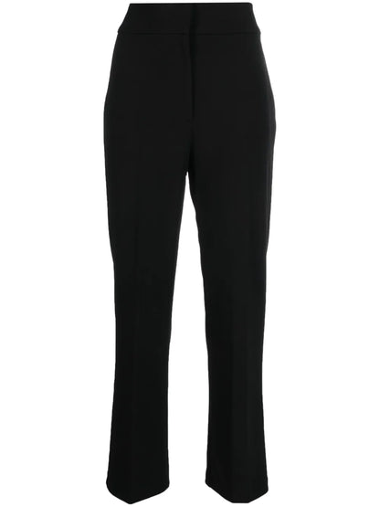 High-Waisted Cropped Trousers