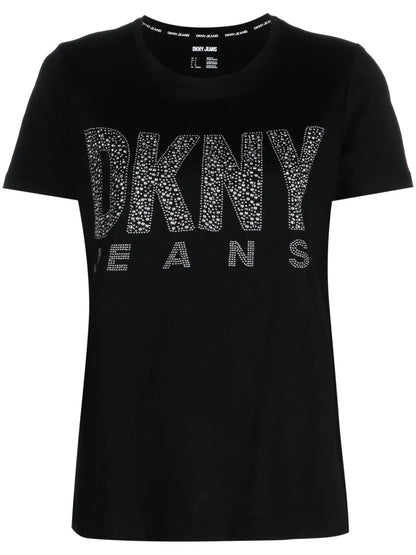 Stud-Embellished Short-Sleeve T-Shirt