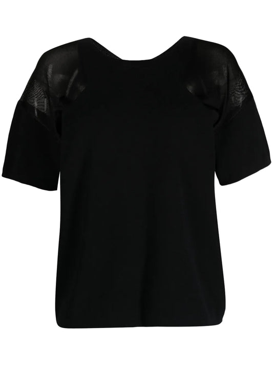 Round-Neck Cotton T-Shirt