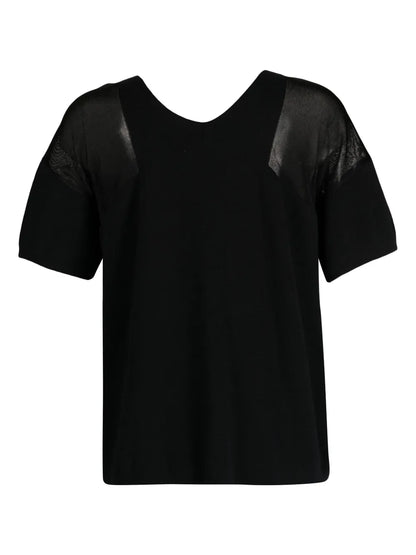 Round-Neck Cotton T-Shirt