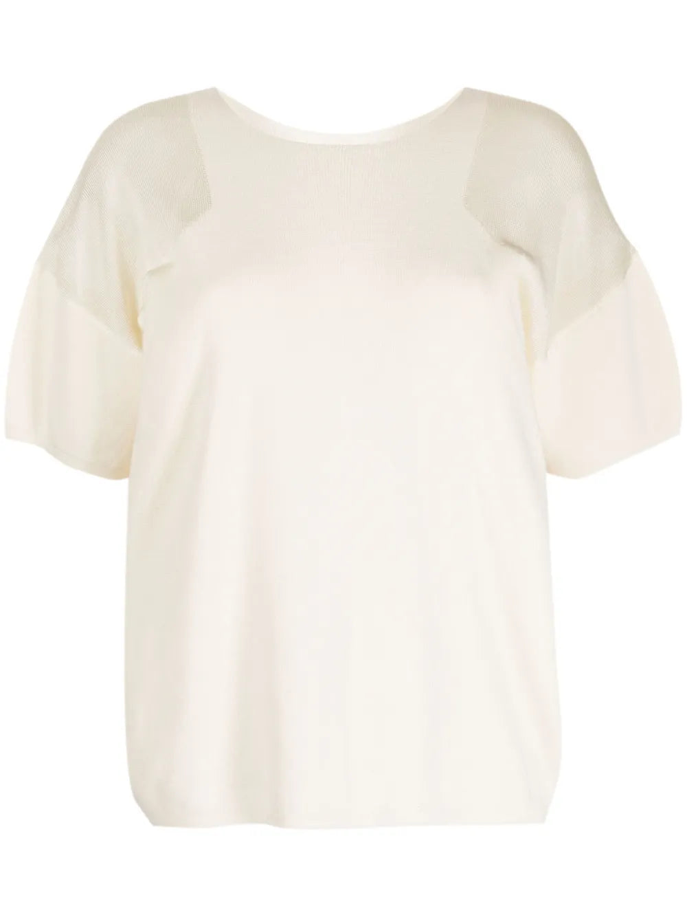 Round-Neck Cotton T-Shirt