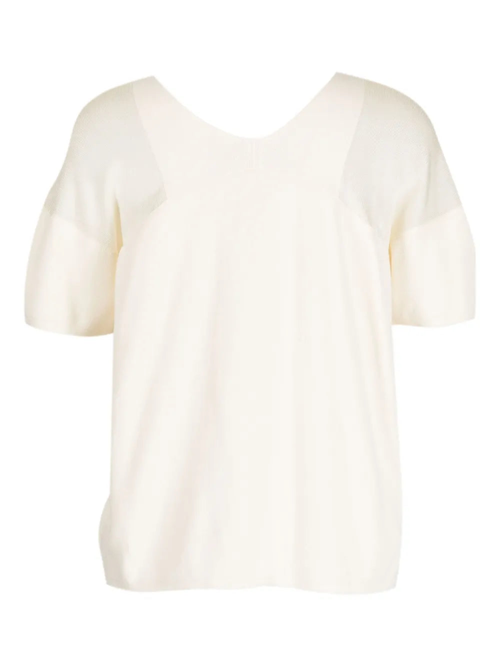 Round-Neck Cotton T-Shirt