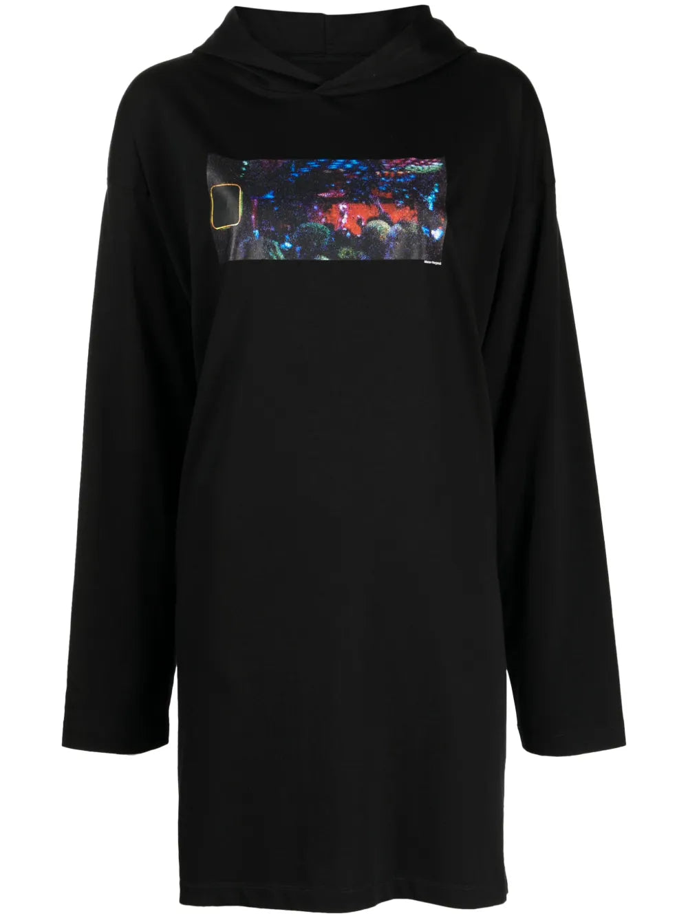 Numbers-Motif Cotton Dress
