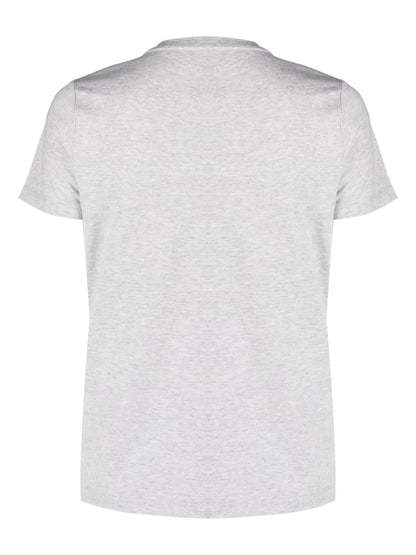 Stud-Embellished Logo T-Shirt
