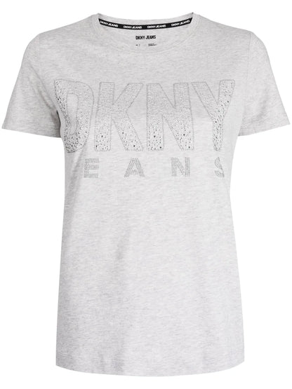 Stud-Embellished Logo T-Shirt