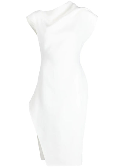 Asymmetric Midi Dress