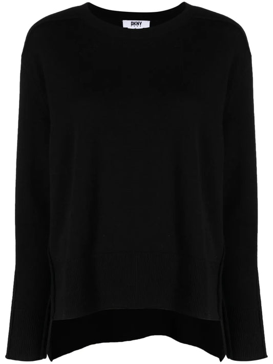 Long-Sleeve Wool Jumper