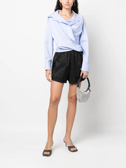 Wrap Cotton Shirt
