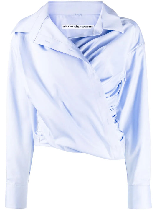 Wrap Cotton Shirt