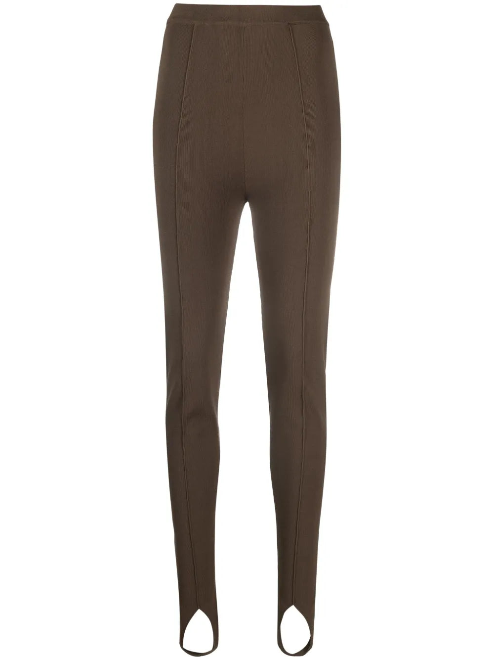Stirrup-Cuffs High-Waisted Leggings