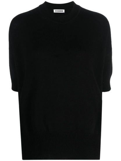 Ribbed Cashmere Knitted Top