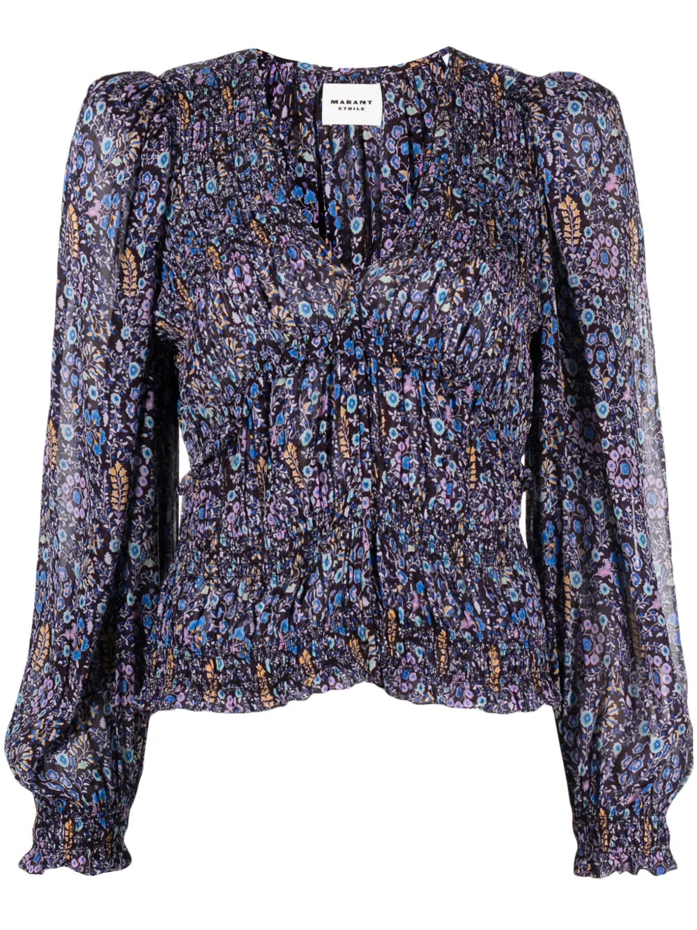 Nibel Floral-Print Blouse