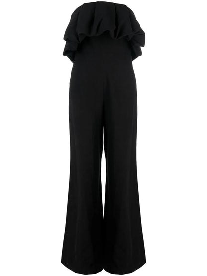 Puffball-Design Strapless Jumpsuit