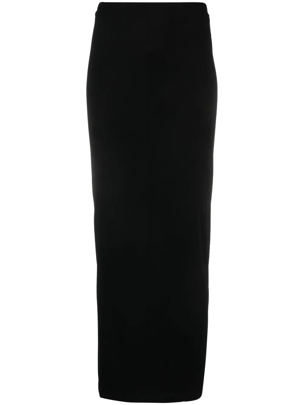 Elasticated-Waistband Maxi Skirt