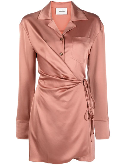 Xaviera Slip Satin Mini Dress