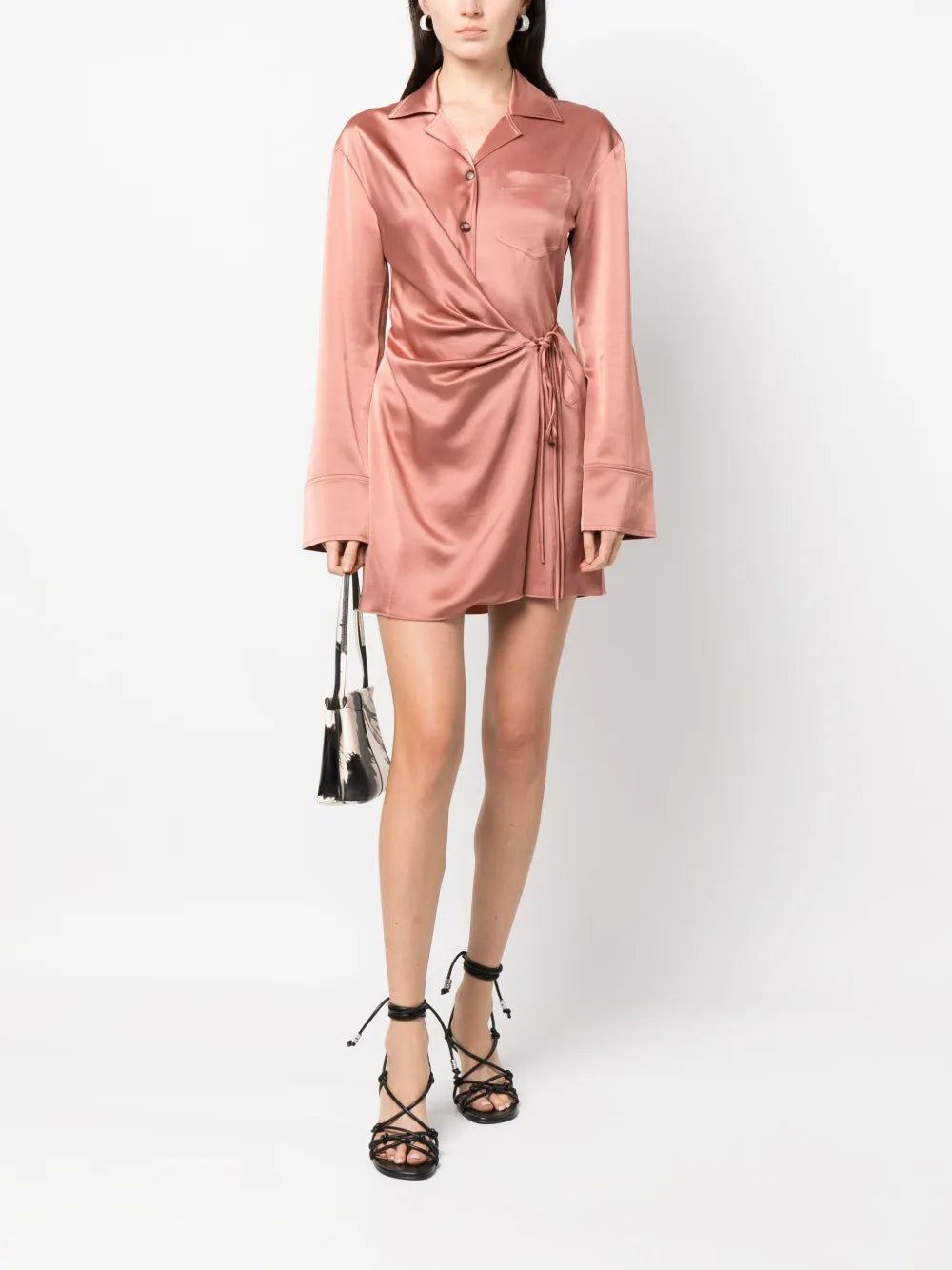 Xaviera Slip Satin Mini Dress