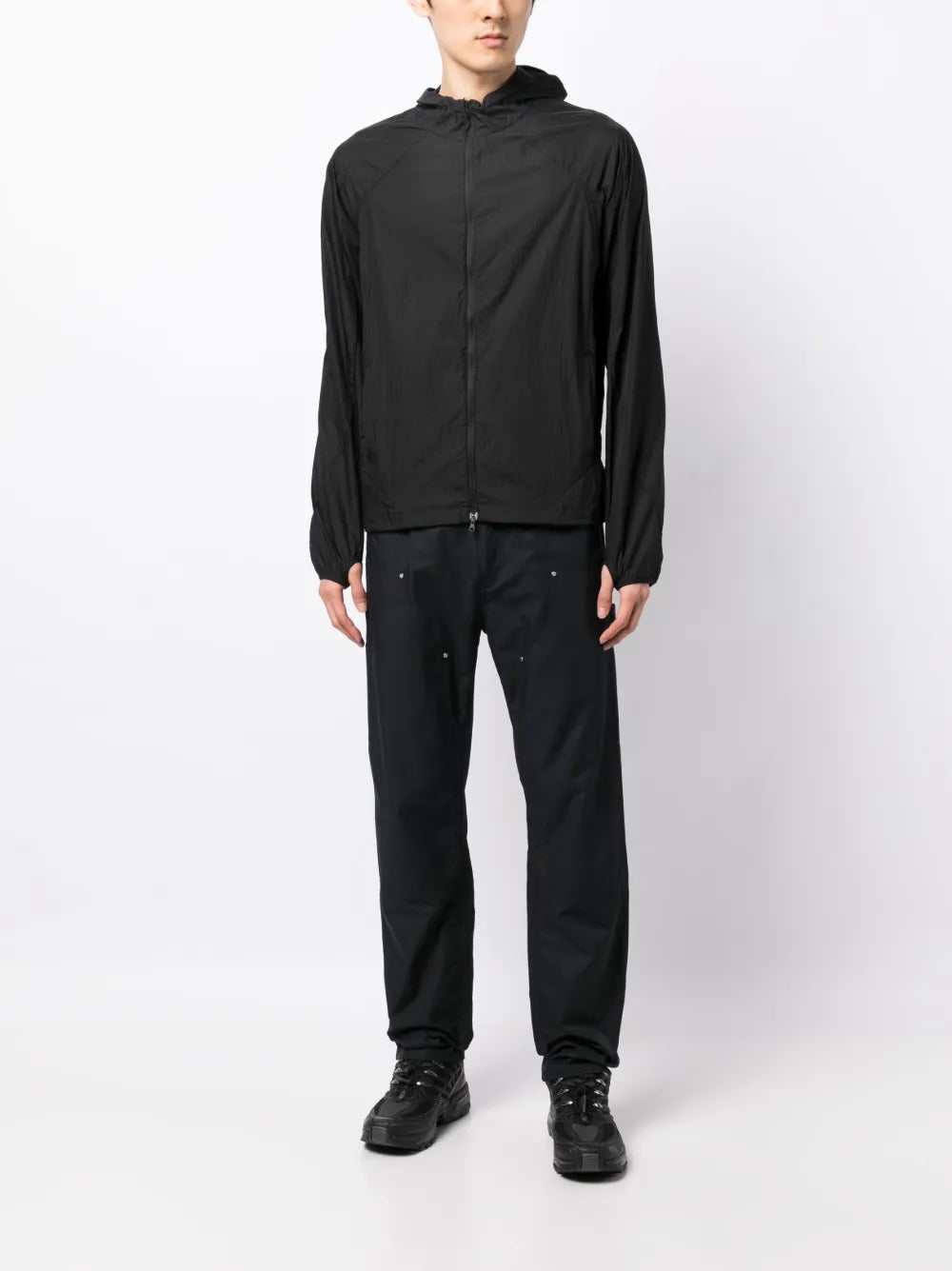 5.0+ Hooded Windbreaker