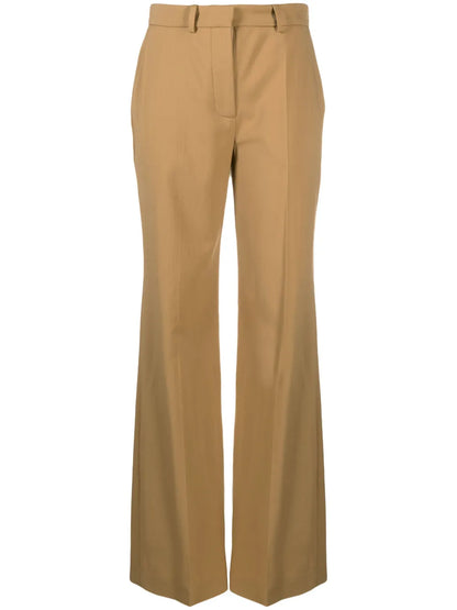 Straight-Leg Virgin-Wool Trousers