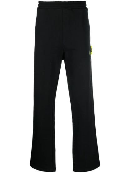 Logo-Patch Cotton Track Pants