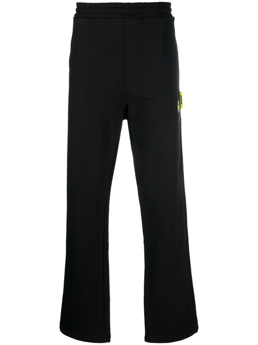 Logo-Patch Cotton Track Pants