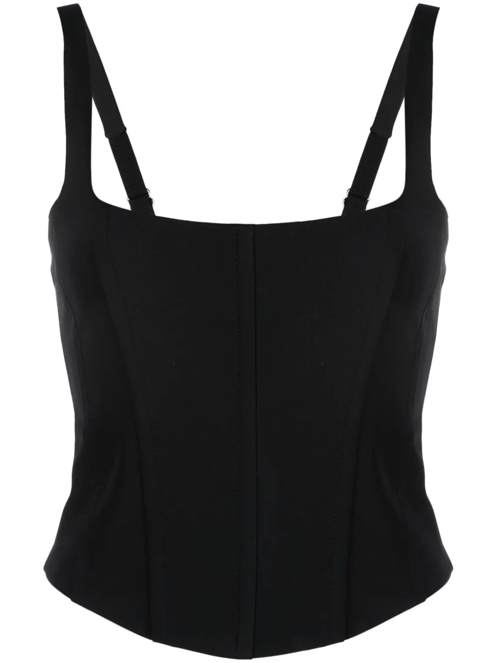 Fly-Detail Bustier Top