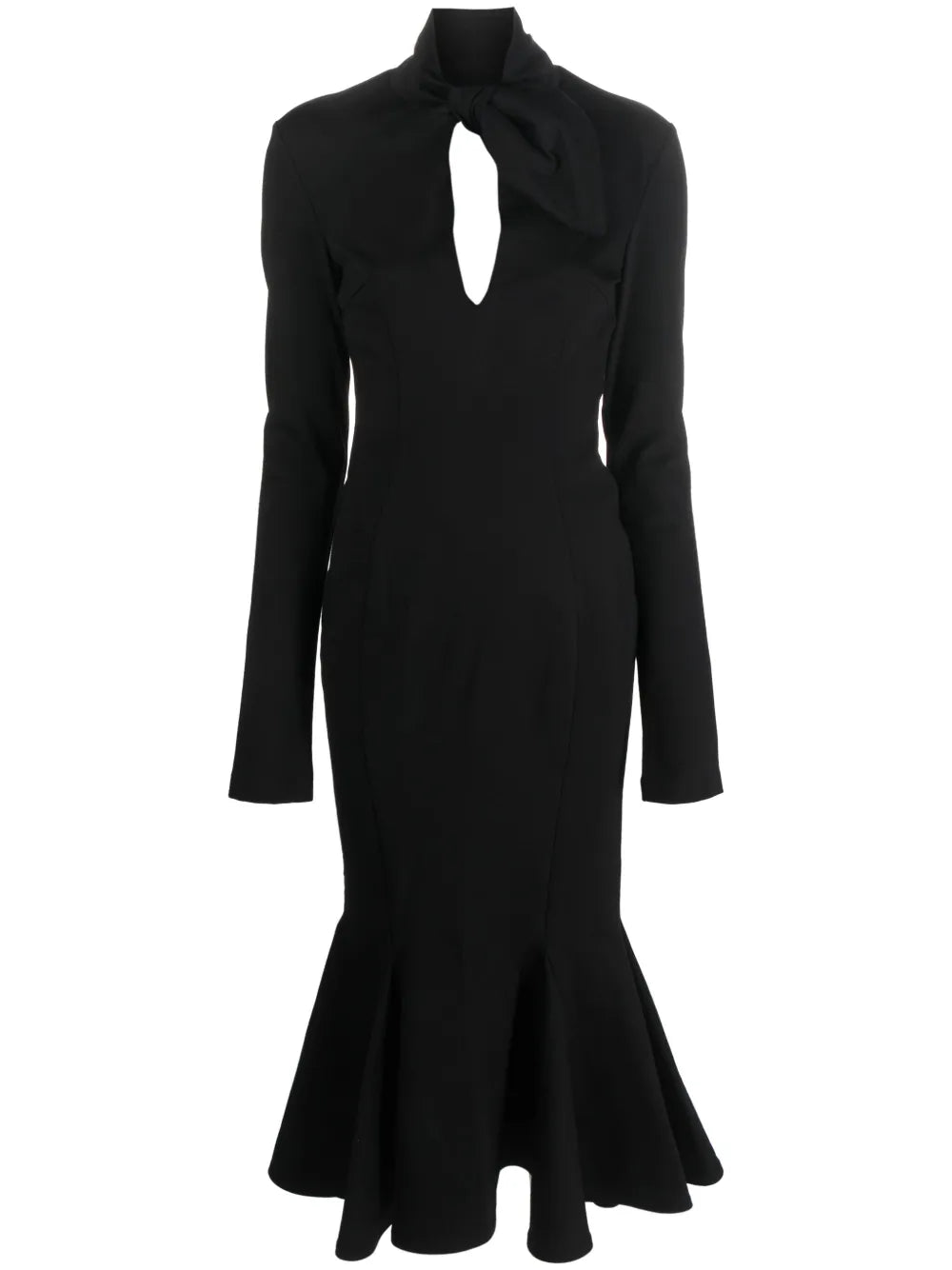 Isabel Open-Back Midi Dress