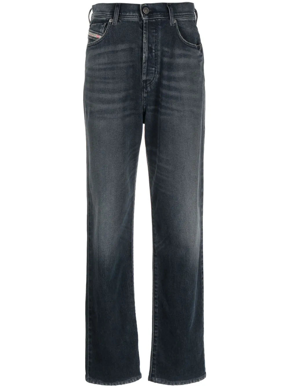 D-Tulip Straight-Leg Jeans