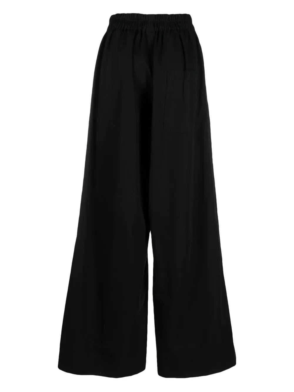 High-Waist Flared Trousers