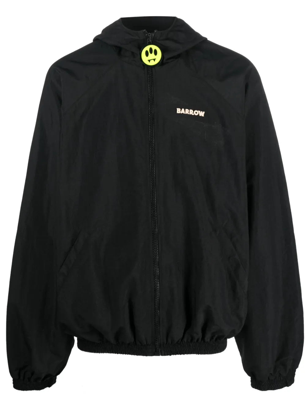 Logo-Patch Hooded Jacket