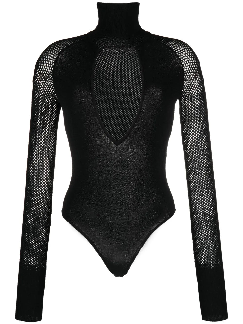 Roll-Neck Cut-Out Body