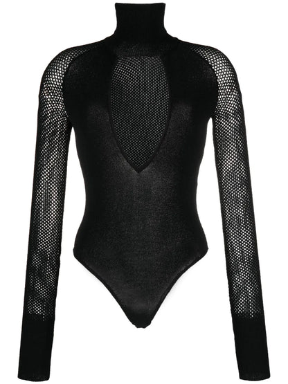 Roll-Neck Cut-Out Body