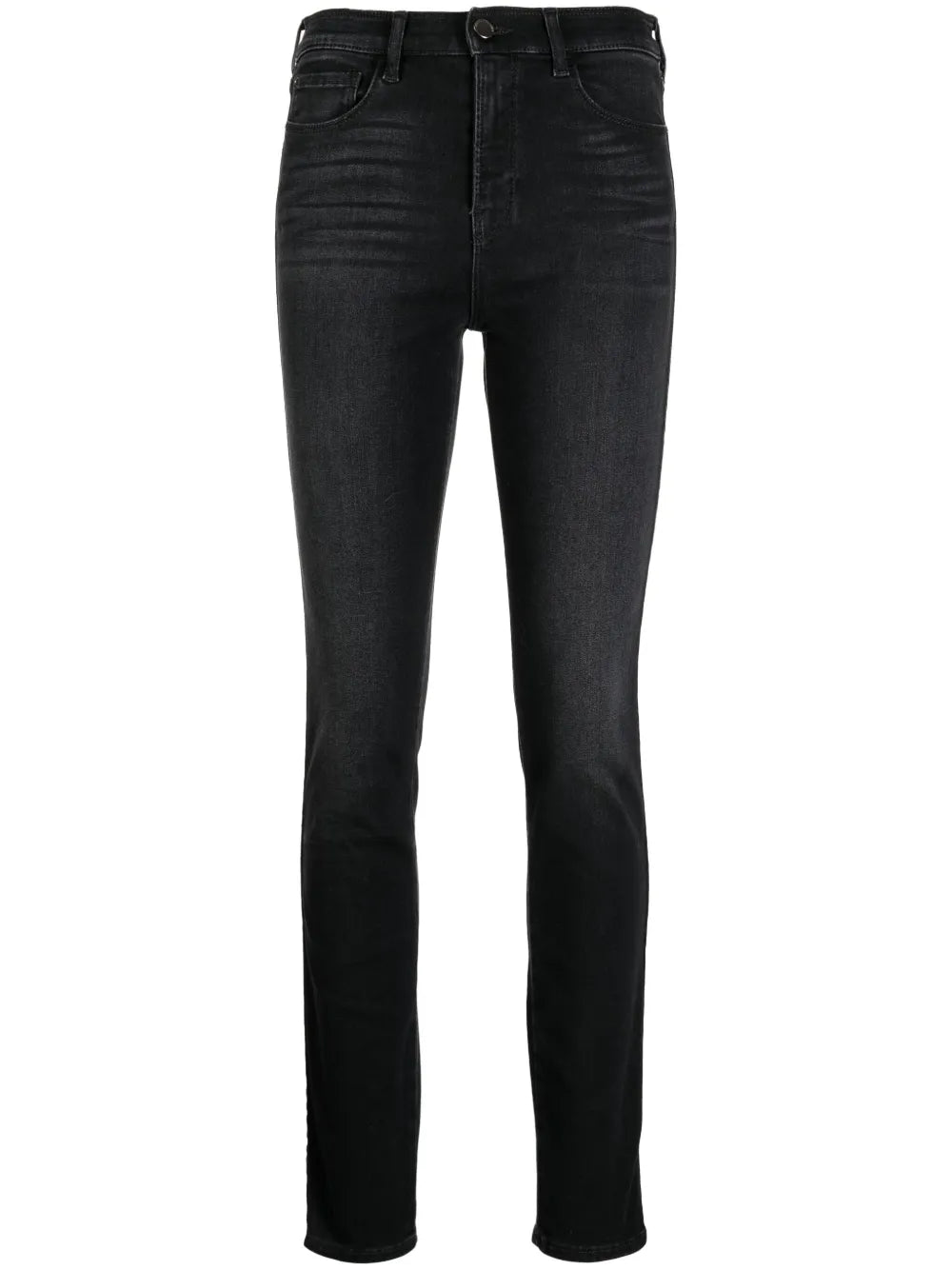 Logo-Embroidered Skinny Jeans