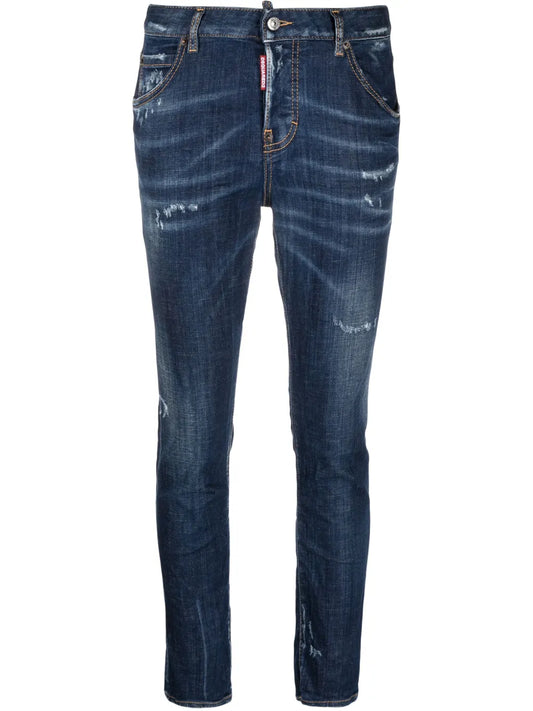 Mid-Rise Skinny Jeans