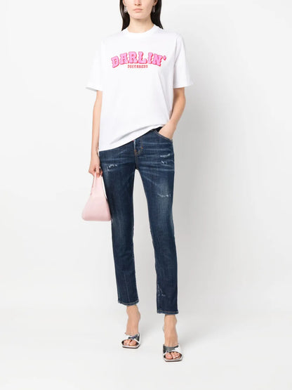 Mid-Rise Skinny Jeans