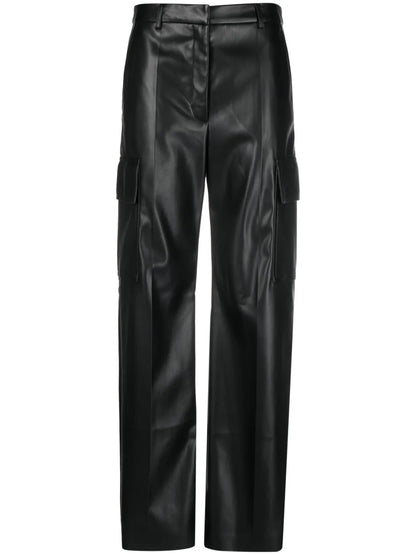 Cargo-Pocket Straight-Leg Trousers