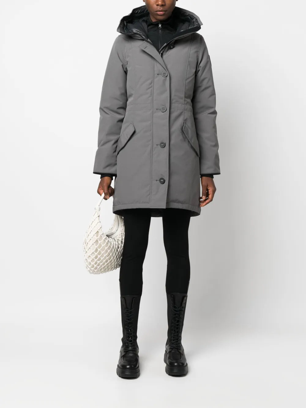 Rossclair Logo-Patch Coat