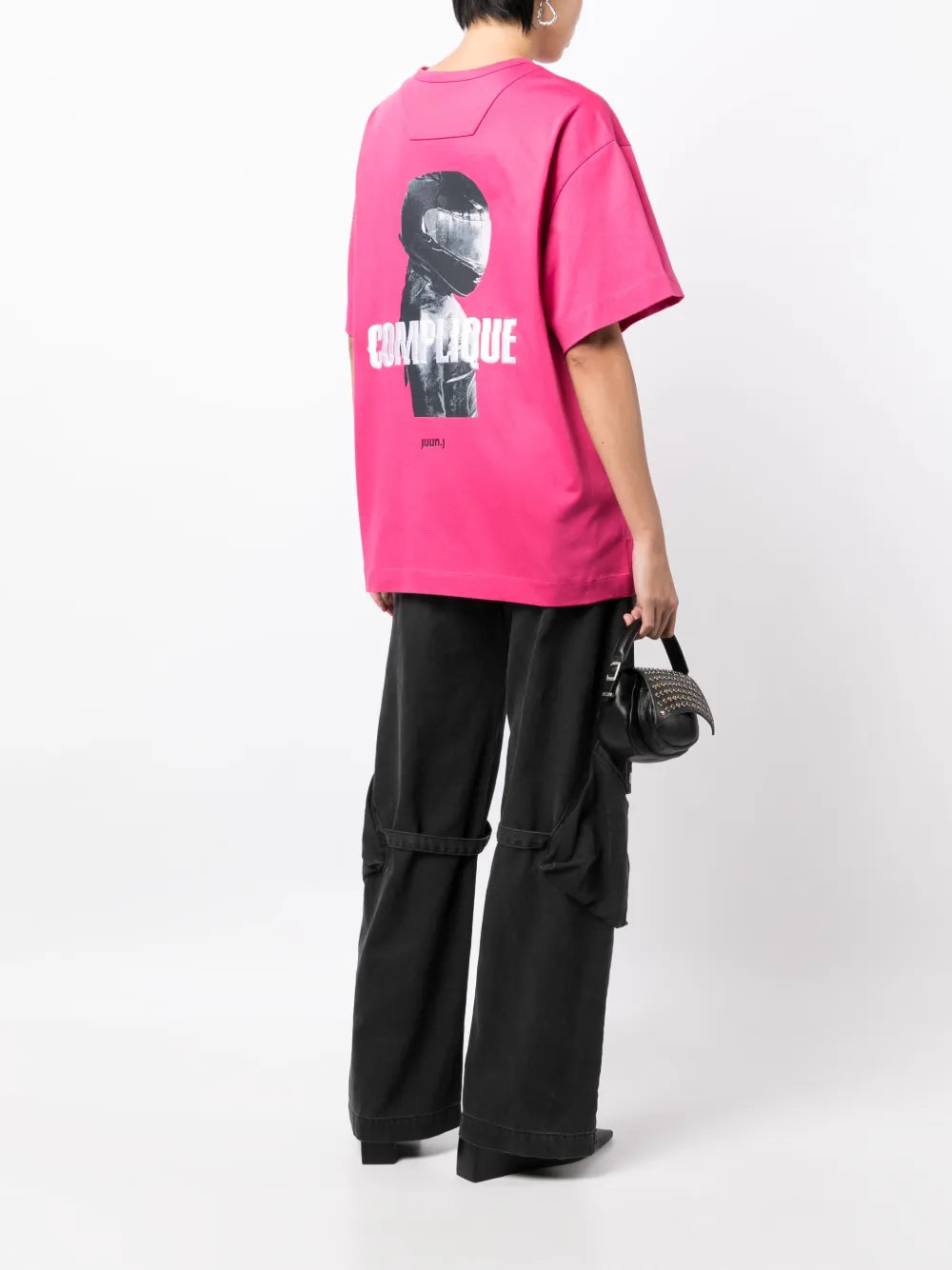 Compliqué Motif-Embroidered Cotton T-Shirt
