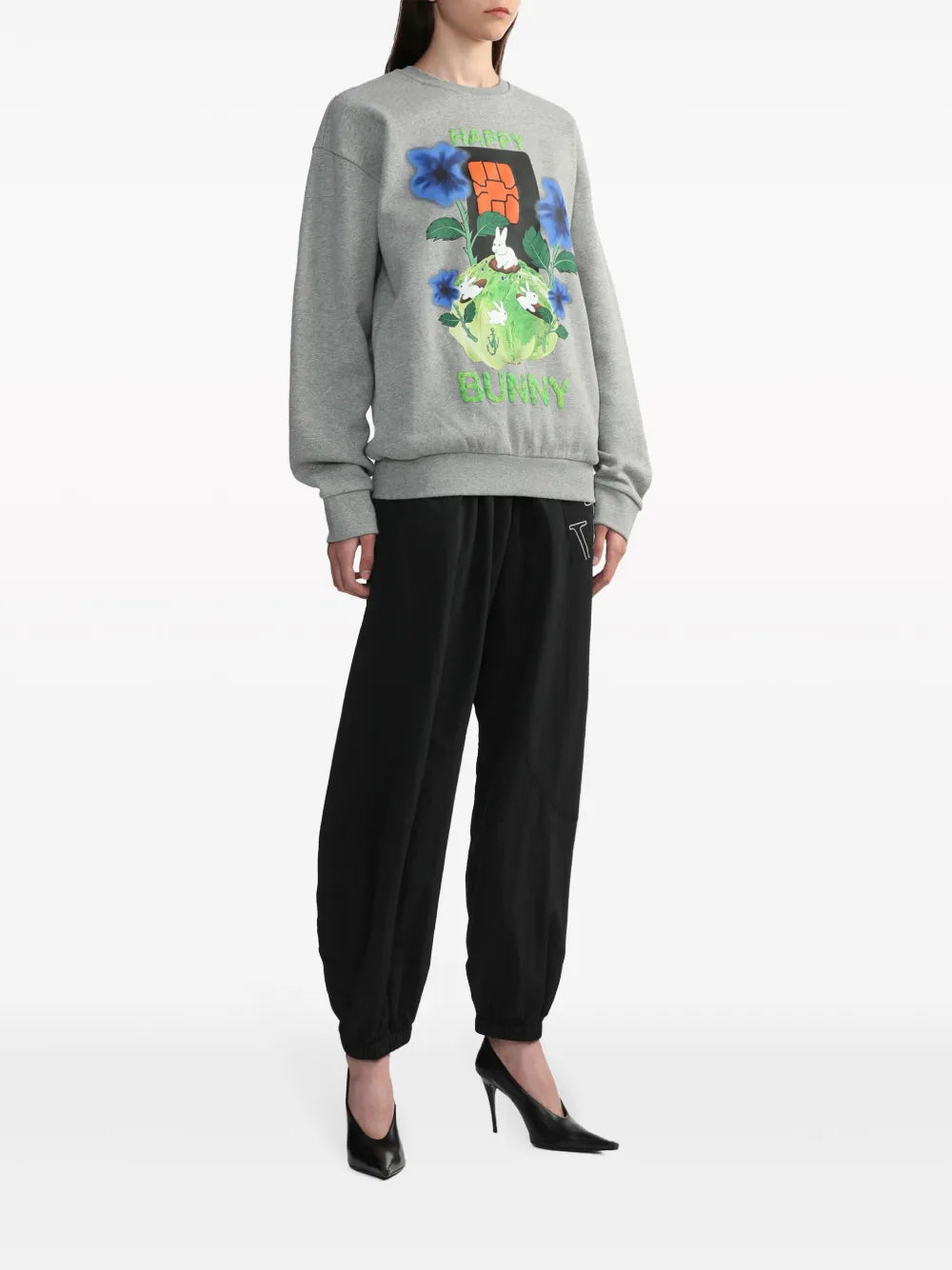 Logo-Embroidered Elasticated-Waist Track Pants