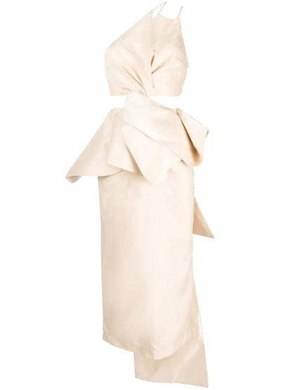 Maee Asymmetric-Design Dress